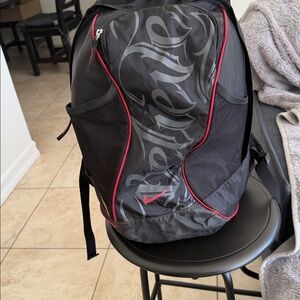 Manchester United Nike Black and Red Backpack